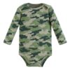 Cotton Long-Sleeve Bodysuits, 5-Pack, Newborn- 24 Months
