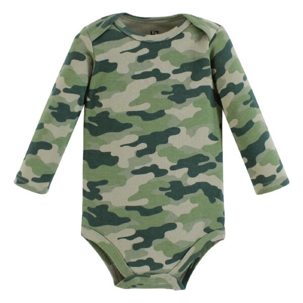 Cotton Long-Sleeve Bodysuits, 5-Pack, Newborn- 24 Months