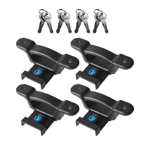 for 2015-2020 Ford F150 F250 Box Tie Down Truck Bed Cleats Locking FL3Z99000A64B