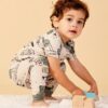 Baby & Toddler Boys 4Pc Short Sleeve Snug Fit Sleepwear, Size 9 Months-5T