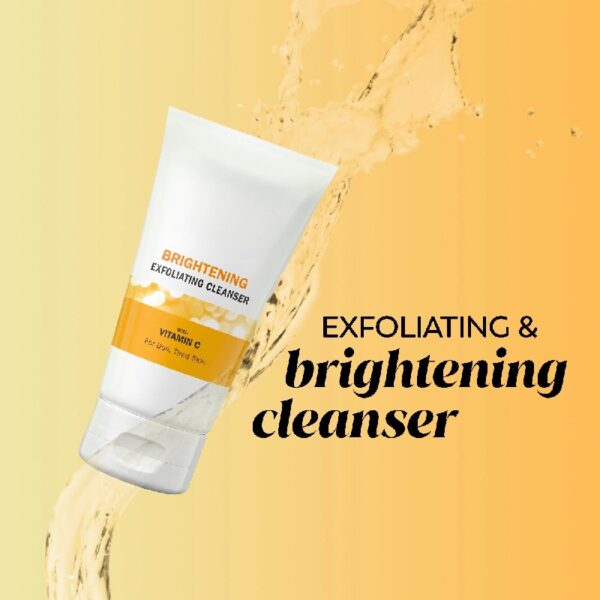 (3 pack) Face Cleanser, Regenerist Vitamin C+Peptide Facial Wash, Exfoliating Face Cleanser for Dry Skin, 5.0 fl oz