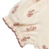 By Gerber Baby Girl Bubble Romper with Flutter Sleeves, Sizes 0/3 Months - 24 Months