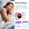 Smart Watch for Android and iPhone,  Answer/Make Call Smartwatch for Men Women Waterproof, 100+ Sport Modes, Fitness Activity Tracker, Pink