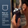 Shaver 2400, Cordless Electric Shaver with Pop-Up Trimmer