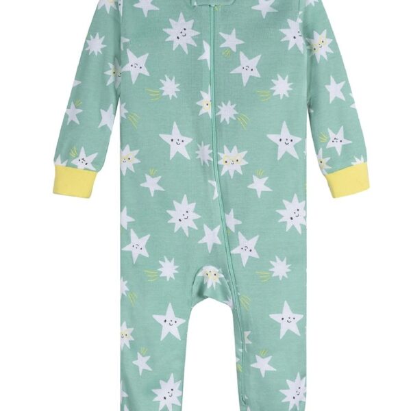 Brand Gender Neutral Footless Unionsuits, 3-Pack, Sizes 0/3 Months - 5T