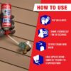 (4 pack) Tite Foam Insulating Foam Sealant Gaps & Cracks, Pack of 1, White 12 oz Can
