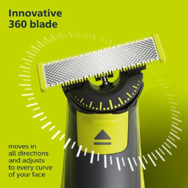 Oneblade 360 Face Hybrid Electric Trimmer and Shaver, QP2724/70