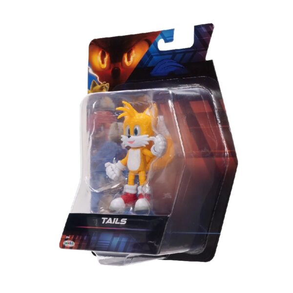 The Hedgehog 3 Movie 5 inch Tails Action Figure 20 Points of Articulation