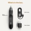 The Weed Whacker® 2.0 Men's Electric Nose & Ear Hair Trimmer - Black