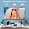 Mini HDMI DVD Player for TV, CD Player for Home with USB Input and AV Coaxial Output, Include Remote Control