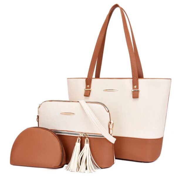 Sendfen Handbags for Women Shoulder Bags Tote Satchel Hobo 4pcs Purse Set