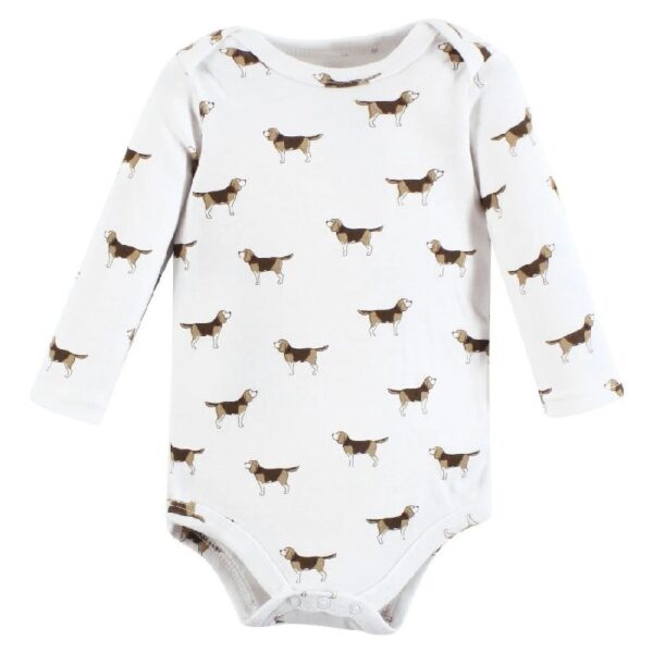 Cotton Long-Sleeve Bodysuits, 7-Pack, Preemie-24 Months