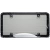 (2 pack) Auto Drive Anti-theft License Plate Cover and Frame