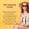 Indoor Tanning Lotion, Body Tanning Lotion, Natural Sun Tan Lotion, Moisturizer Tanning Lotion for Long-Lasting Tan, 8 Oz
