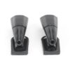 (2 pack) Universal Deer Warning Whistle for Car, Truck, Van, and SUV, 113 Decibels, Black