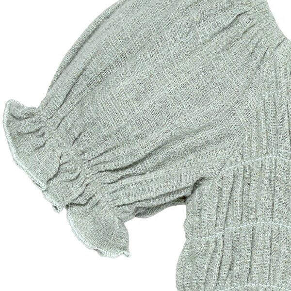 By Gerber Baby Girl Bubble Romper with Flutter Sleeves, Sizes 0/3 Months - 24 Months