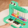 Croco Pop Piano Toy Keyboard with Songs Sounds Lights, Baby and Toddler Toys