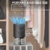 700ml Small Dehumidifiers with LED Light 2200 Cubic feet (215 Sq. ft)