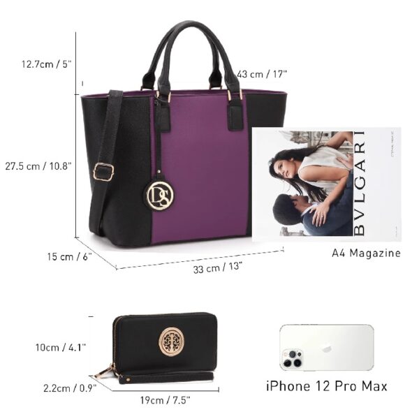 Women's Handbags Purses Large Tote Shoulder Bag Top Handle Satchel Bag for Work