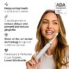 Black Series Electric Toothbrush - Rechargeable, 4 Modes, Travel Case, 8 Brush Heads