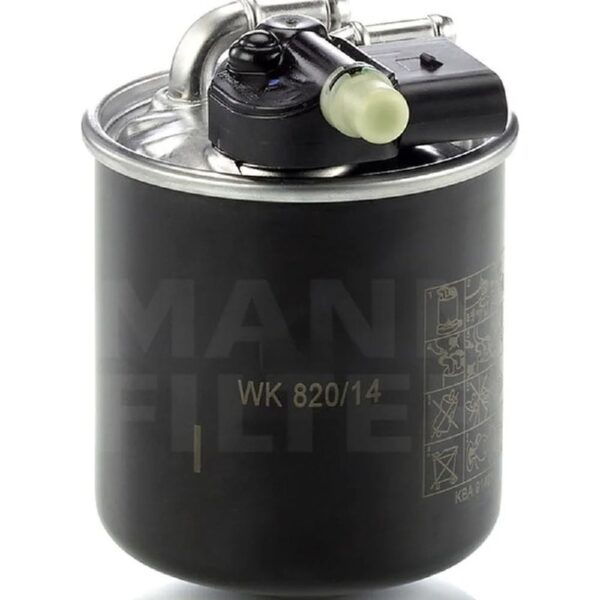 WK 820/14 - Inline Fuel Filter Fits select: 2011-2015,2017-2022 MERCEDES-BENZ SPRINTER
