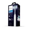 3100 Power Toothbrush, Rechargeable Electric Toothbrush with Pressure Sensor, Black HX3681/04
