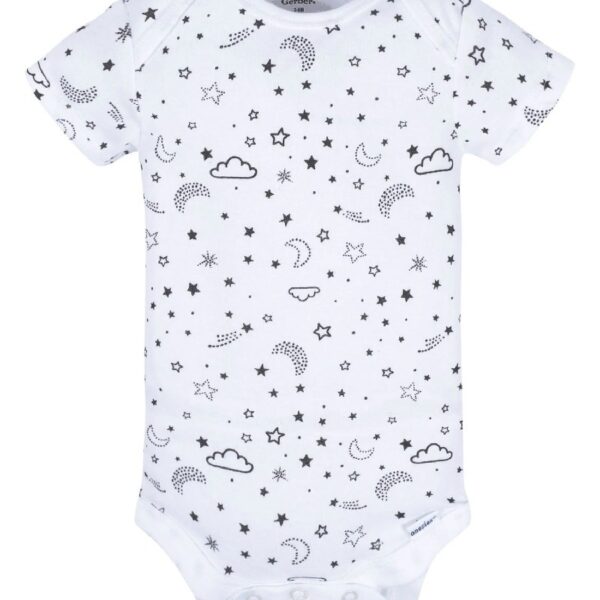 Baby Boy Short Sleeves Onesies Bodysuits, 8-Pack, Sizes Newborn-12M