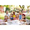 Exquisite 350 Piece Easter Plastic Disposable Party Plates & Dinnerware Combo Set