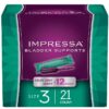Impressa Women's Incontinence Bladder Support for Women, Size 3, 21 Count