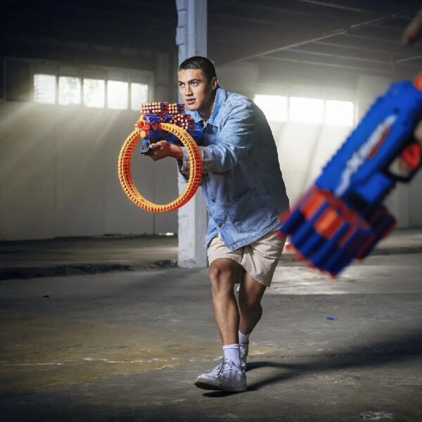 Insanity Mad Mega Barrel (72 Darts), Air Pocket Technology, Outdoor blaster by ZURU, Ages 8+