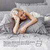 Dorm Bedding Twin Comforter Set - 5 Pieces Pintuck Bed in A Bag with Comforters, Sheets, Pillowcases & Shams