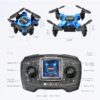 4K Foldable Mini Drone for Kids, Drone with Camera, Portable RC Quadcopter with Altitude Hold 3D Flips and Headless Mode Easy to Fly