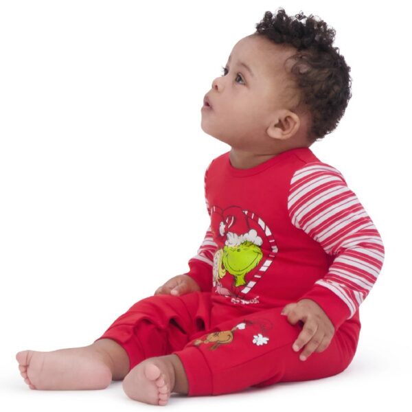 Dr.Seuss Baby Boy Grinch Printed Coverall, Sizes 0-24 Months