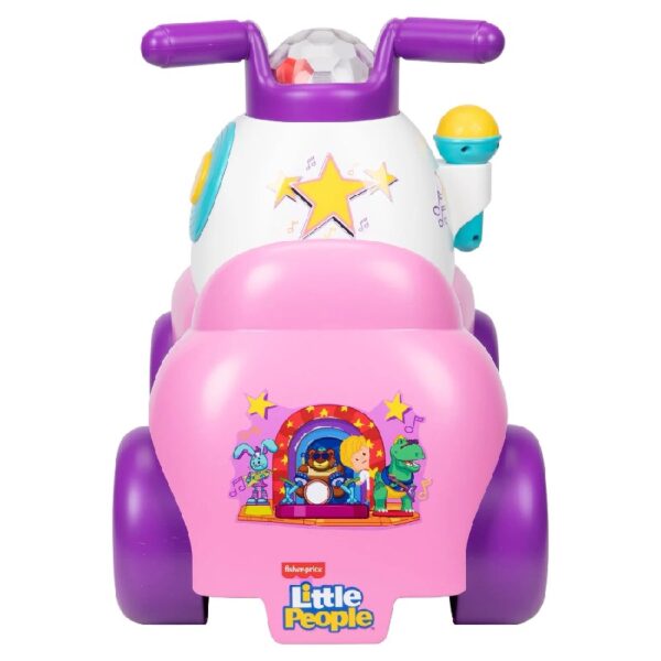 Little People Pink Move N Groove Ride-on with Lights and Sounds