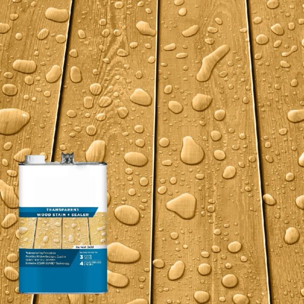 WaterGuard 1 Gallon Sequoia Red Transparent Wood Stain and Sealer