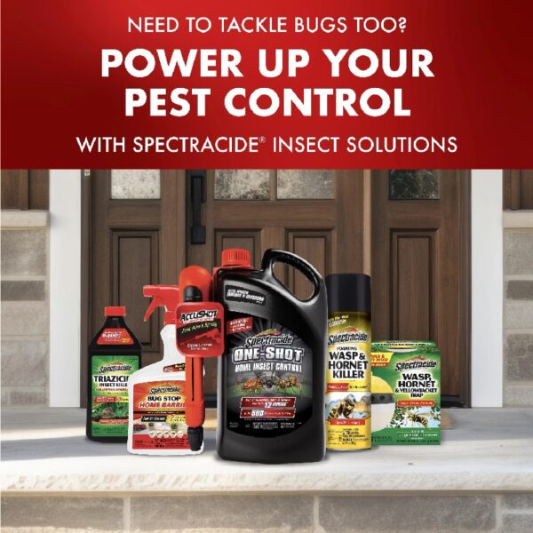 Weed & Grass Killer, Non-Selective Herbicide with AccuShot Sprayer, 1.33 Gal.