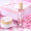 Spa Gift Baskets for Women, 10 Pcs Cherry Blossom Bath and Body Sets, Luxury Birthday Day Body Care Gift Sets for Her