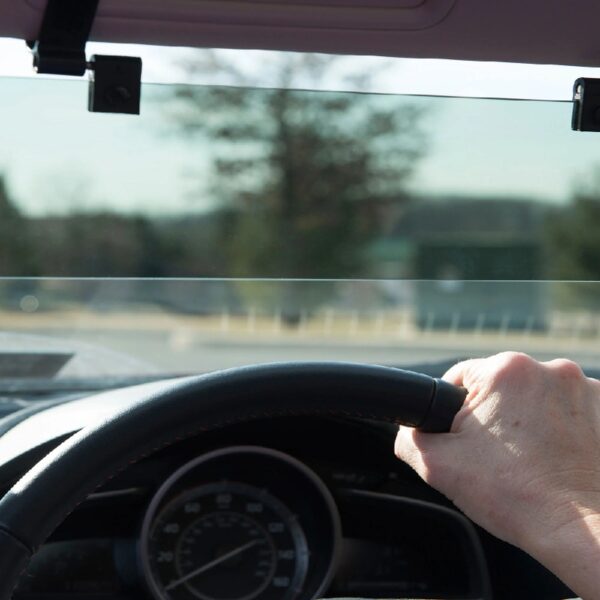 Gray Polarized Sun Visor Extender – Universal Car Visor Attachment 14