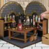 Make It Mini Potions Class, Harry Potter Mini Collectibles, Building Set, 100+ Pieces, DIY, Resin, 8+