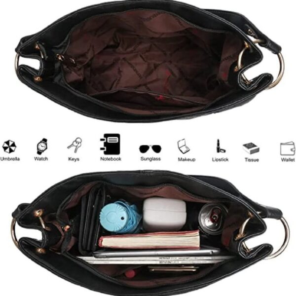 Hobo Bag Purses and Handbags for Women Top Handle Handbags with Zipper