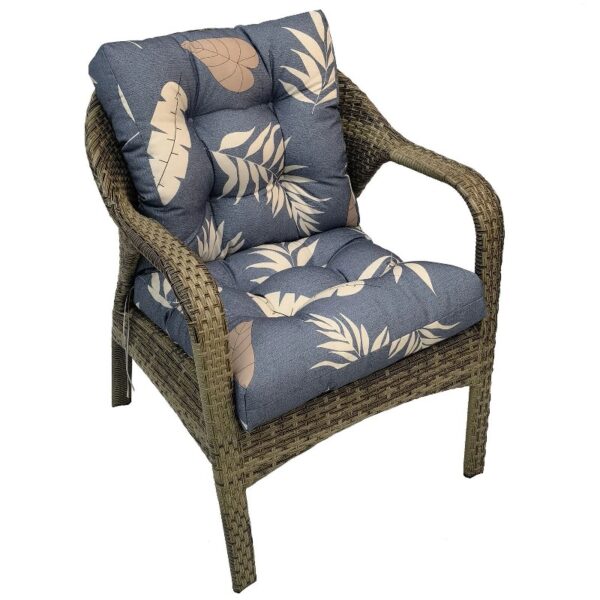 42” x 21” Hawaii Back Chair Outdoor Seating Cushions, Durable Polyester