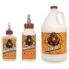 (4 pack)  Glue 18oz. Wood Glue. Color: White / Cream. Assembled Product Weight Is 1.36 lb