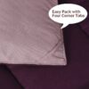 Light Weight Down Alternative Comforter Set, Queen, Green, Reversible