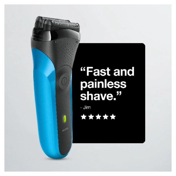 Series 3 Electric Razor for Men, Rechargeable Wet Dry Shaver, 310s