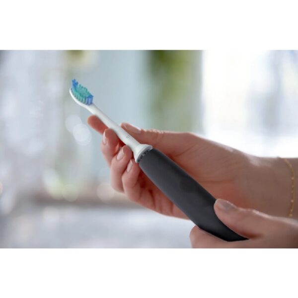 3100 Power Toothbrush, Rechargeable Electric Toothbrush with Pressure Sensor, Black HX3681/04