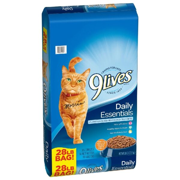 9Lives Daily Essentials Dry Cat Food, 28 lb. Bag