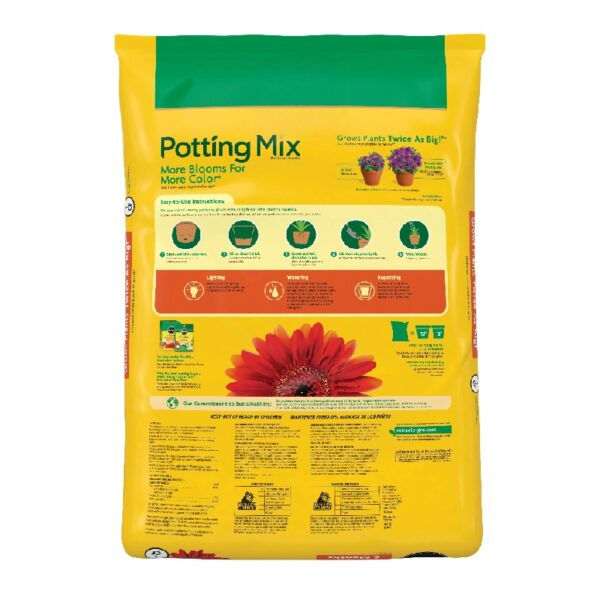 bb5804d849ee4341be23b331015a3aa0 Potting Mix, For Indoor or Outdoor Potted Plants, Flowers, Shrubs, 1 cu. ft.