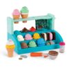 Sweet Sprinkles Ice Cream Plastic Set with 40+ Multicolor Pieces, Toddler and Preschool Play Food Toys