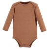 Cotton Long-Sleeve Bodysuits, 5-Pack, Newborn- 24 Months