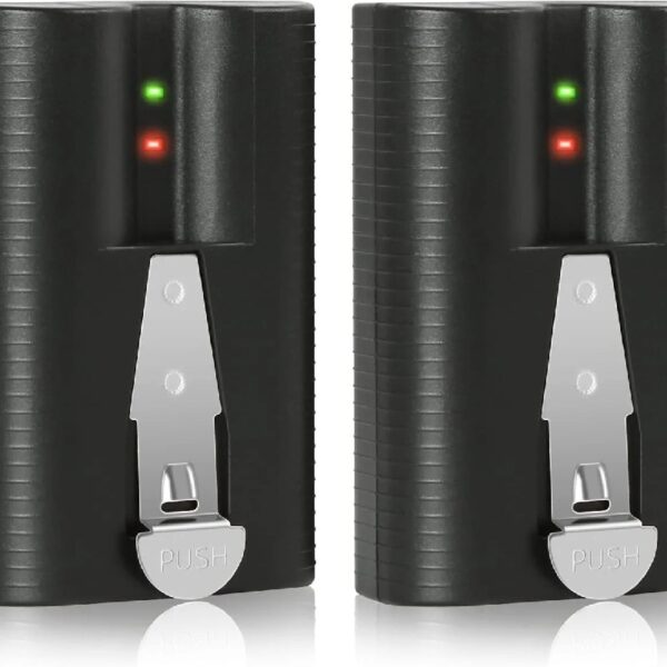 6040mAh 3.65V Rechargeable Ring Camera Replacement Battery Compatible with Ring Video Doorbell 2/3/4/3 Plus/, Spotlight Cam, Stick Up Cam(2 Pack)